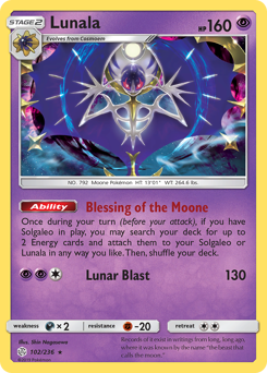 Lunala #102 PSA 10