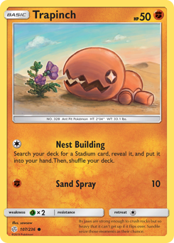 Trapinch #107 Cosmic Eclipse