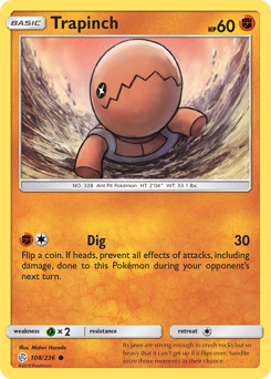 Trapinch #108 Cosmic Eclipse