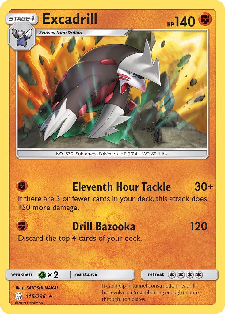 Excadrill #115 Cosmic Eclipse