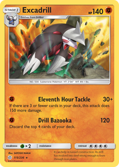 Excadrill #115 Cosmic Eclipse