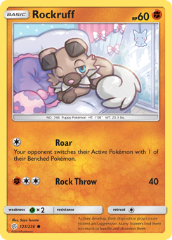 Rockruff #123 PSA 10