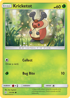 Kricketot #13 Cosmic Eclipse