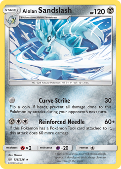 Alolan Sandslash #138 Cosmic Eclipse
