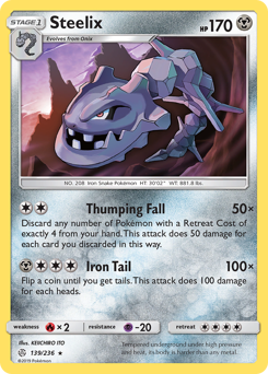 Steelix Cosmic Eclipse #139