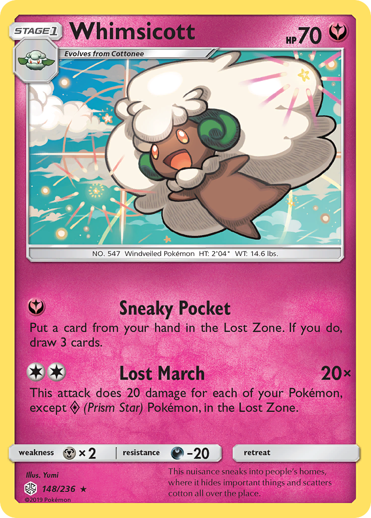 Whimsicott #148 Cosmic Eclipse
