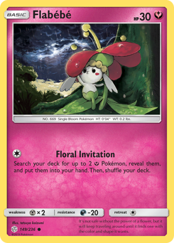 Flabébé #149 Cosmic Eclipse