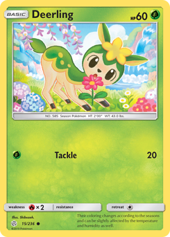 Deerling #15 Cosmic Eclipse