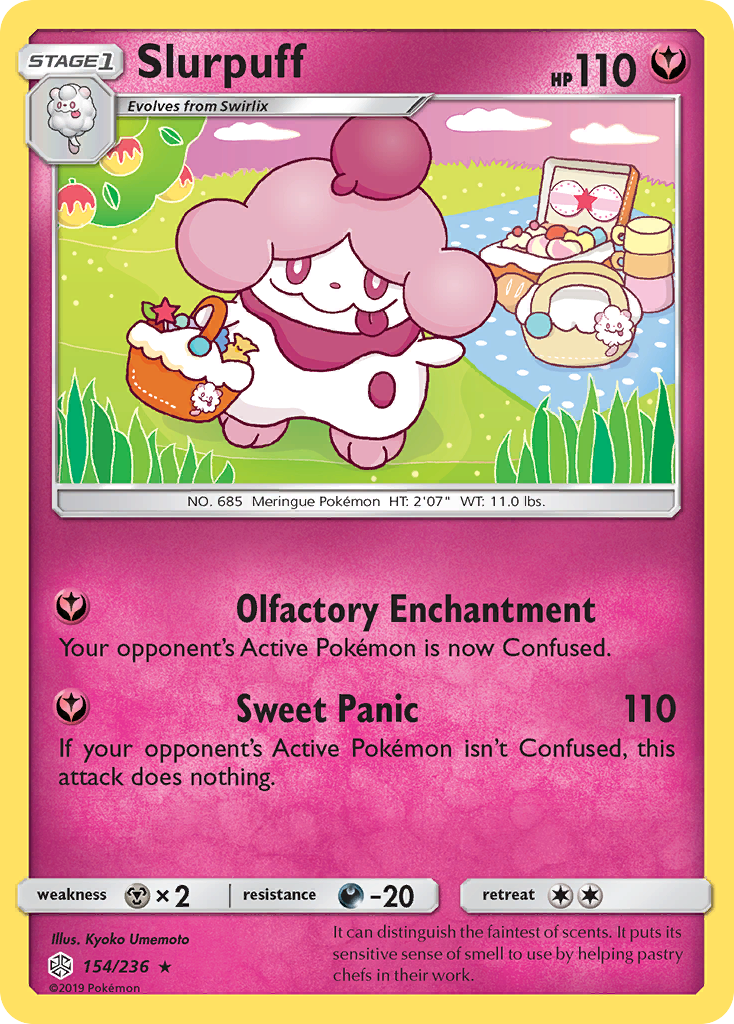 Slurpuff #154 Cosmic Eclipse
