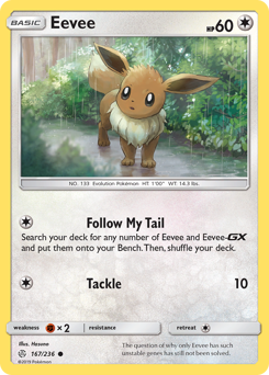 Eevee #167 Cosmic Eclipse