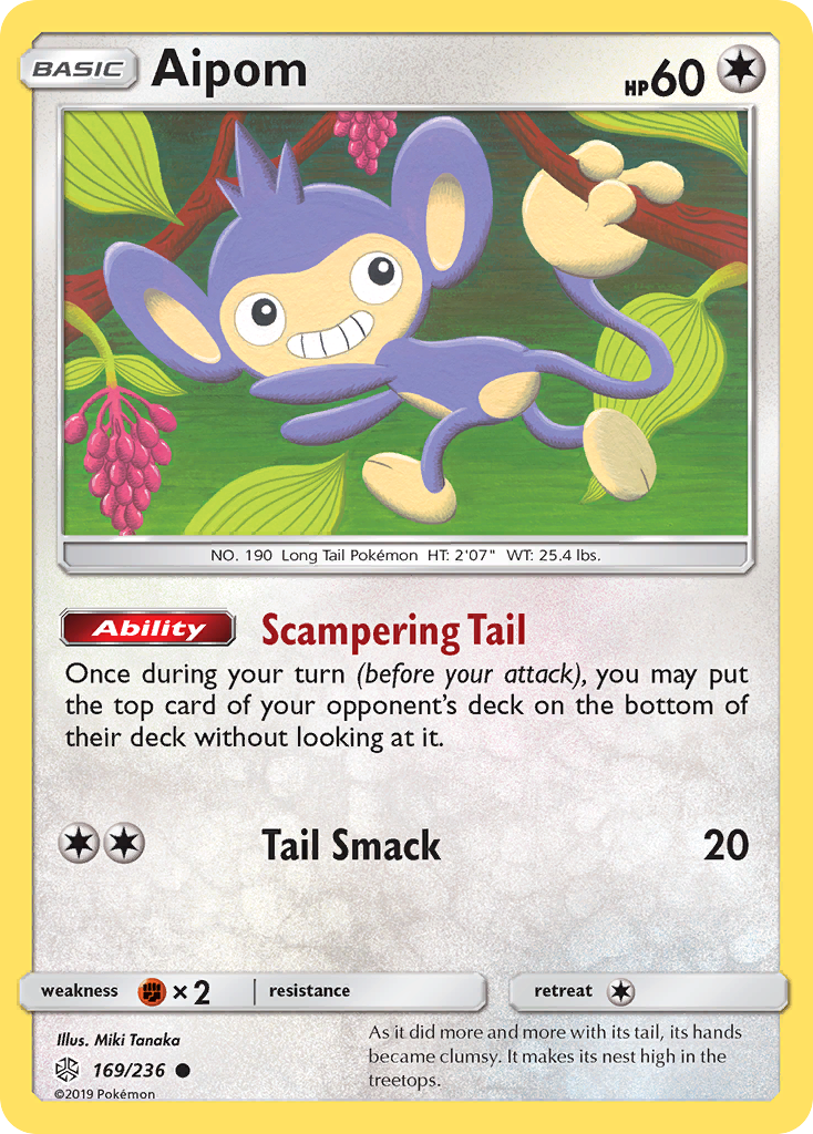 Aipom #169 Cosmic Eclipse