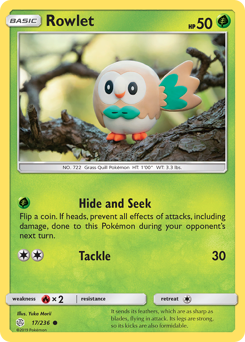 Rowlet #17 PSA 10