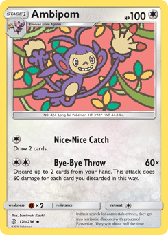 Ambipom #170 Cosmic Eclipse