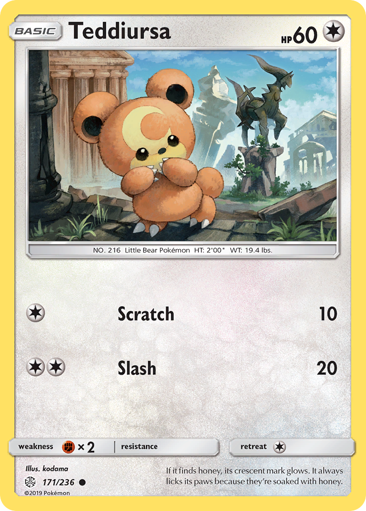 Teddiursa #171 Cosmic Eclipse