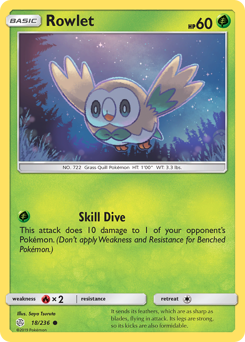 Rowlet #18 PSA 10