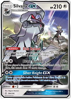 Silvally-GX #184 Cosmic Eclipse
