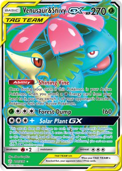 Venusaur & Snivy-GX #210 Cosmic Eclipse