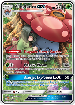 Vileplume-GX #211 Cosmic Eclipse
