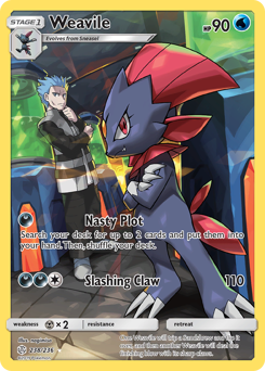 Weavile #238 Cosmic Eclipse