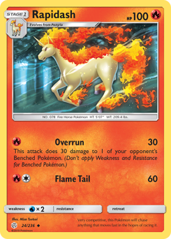 Rapidash #24 PSA 10