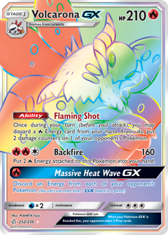 Volcarona-GX #252 Cosmic Eclipse