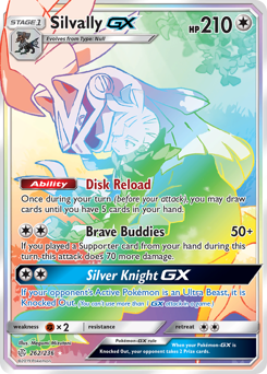 Silvally-GX #262 Cosmic Eclipse