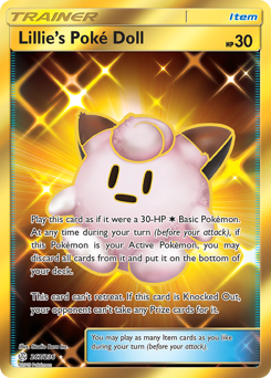 Lillie's Poké Doll #267 Cosmic Eclipse
