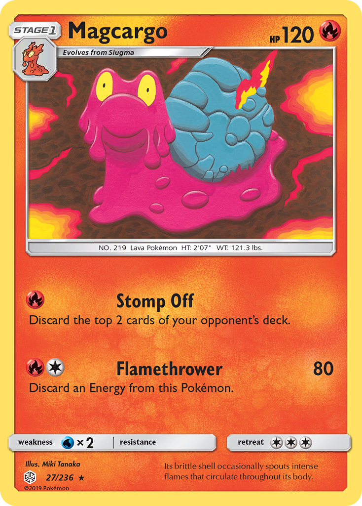 Magcargo #27 Cosmic Eclipse
