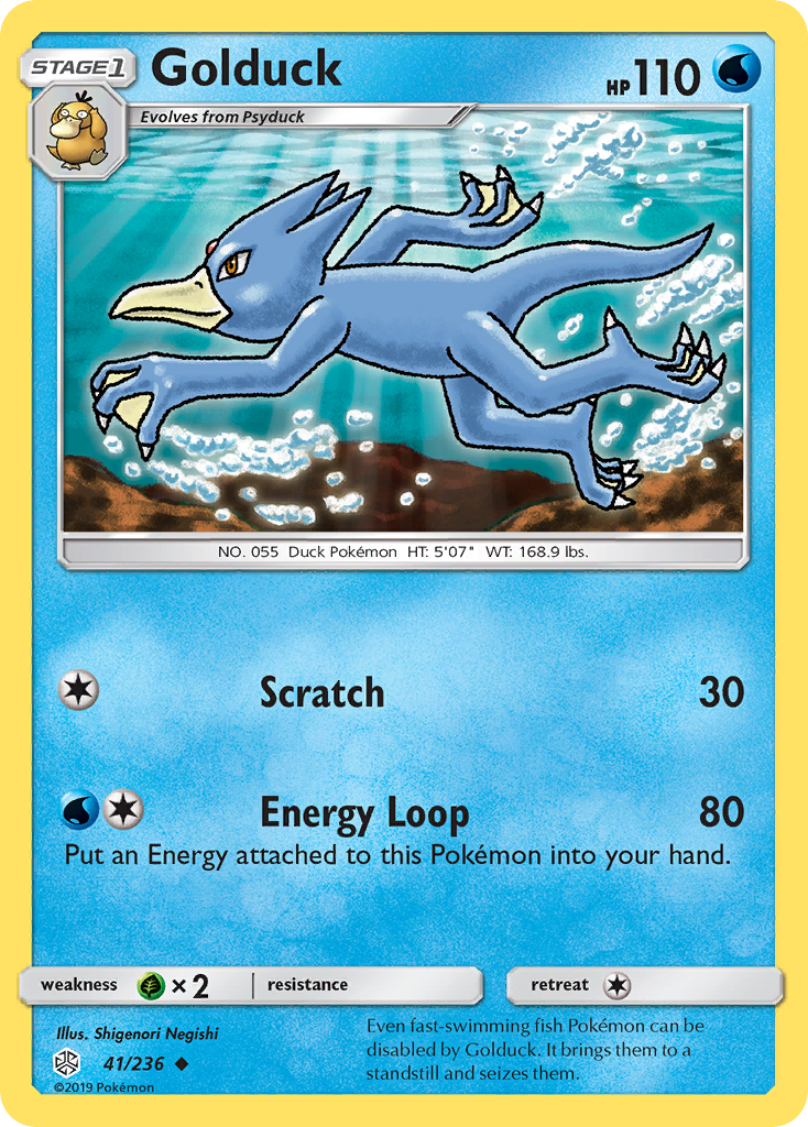 Golduck #41 Cosmic Eclipse