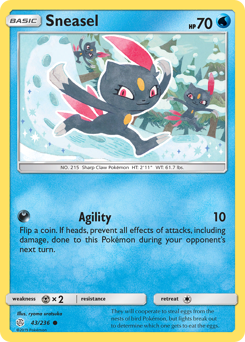 Sneasel Cosmic Eclipse #43