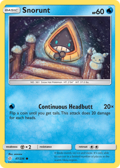 Snorunt Cosmic Eclipse #47