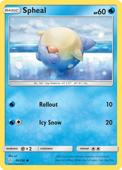 Spheal #49 Cosmic Eclipse