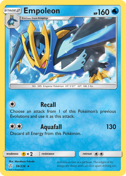 Empoleon #56 Cosmic Eclipse