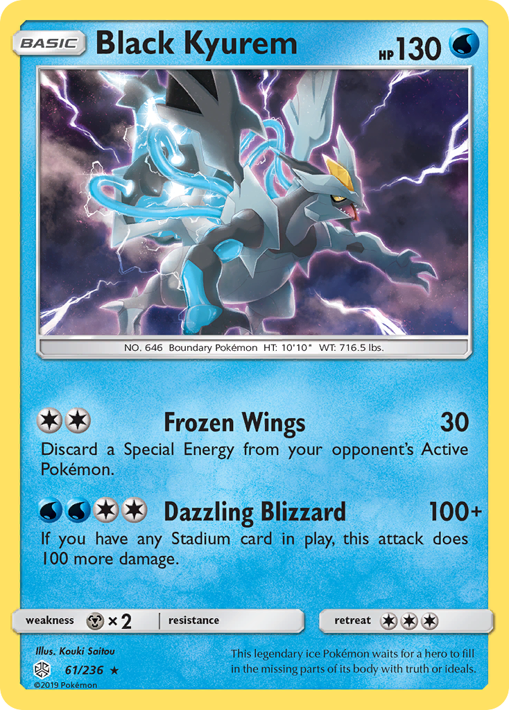 Black Kyurem #61 Cosmic Eclipse