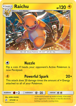Raichu #67 PSA 10