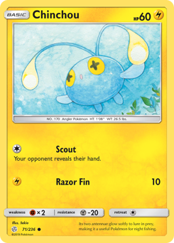 Chinchou #71 Cosmic Eclipse