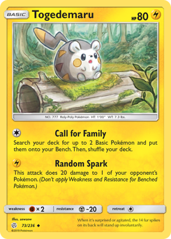 Togedemaru #73 PSA 10