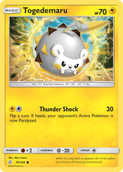 Togedemaru #74 PSA 10