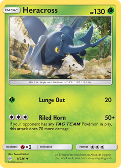 Heracross Cosmic Eclipse #9