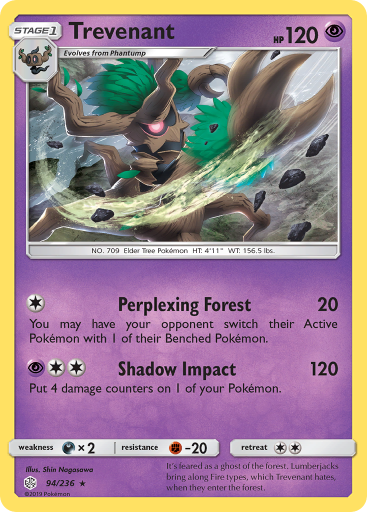 Trevenant #94 Cosmic Eclipse