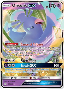 Oricorio-GX #95 Cosmic Eclipse