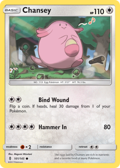 Chansey Guardians Rising #101