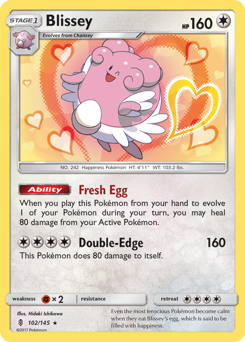 Blissey #102 Guardians Rising