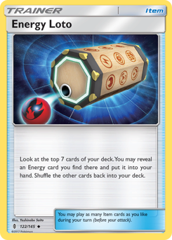Energy Loto #122 Guardians Rising