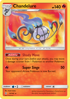 Chandelure Guardians Rising #13