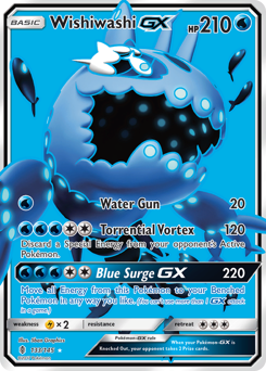 Wishiwashi-GX #133 Guardians Rising