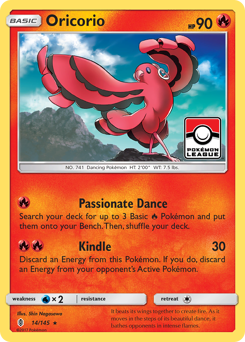 Oricorio Guardians Rising #14