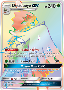 Decidueye-GX #146 Guardians Rising