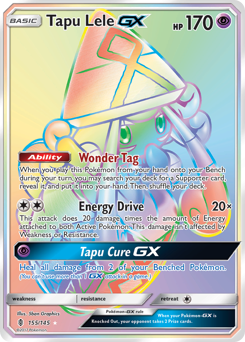Tapu Lele-GX #155 Guardians Rising
