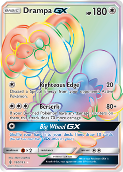 Drampa-GX #160 Guardians Rising